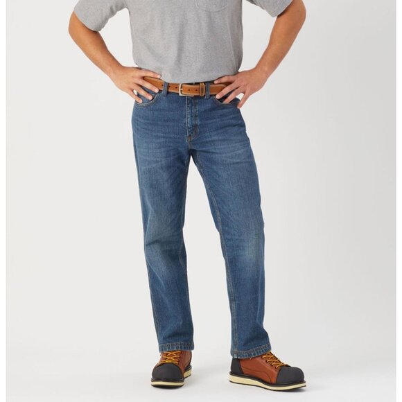 Western Cowboy Duluth Flex Ballroom Relaxed Fit Straight Jeans, Mens 46X30, 2XL - Picture 1 of 11